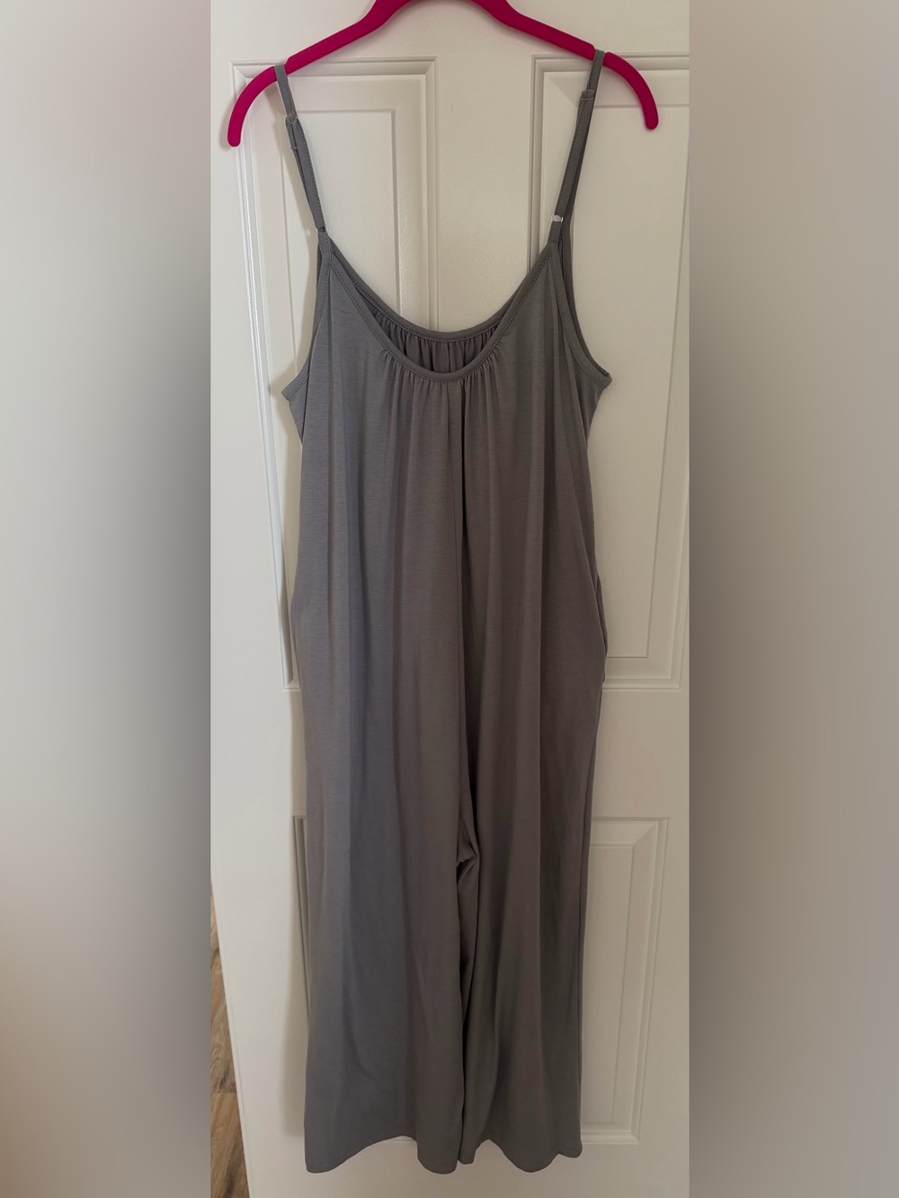 Gray Women's Daisy-Print Jumpsuit - Picture 2 of 3